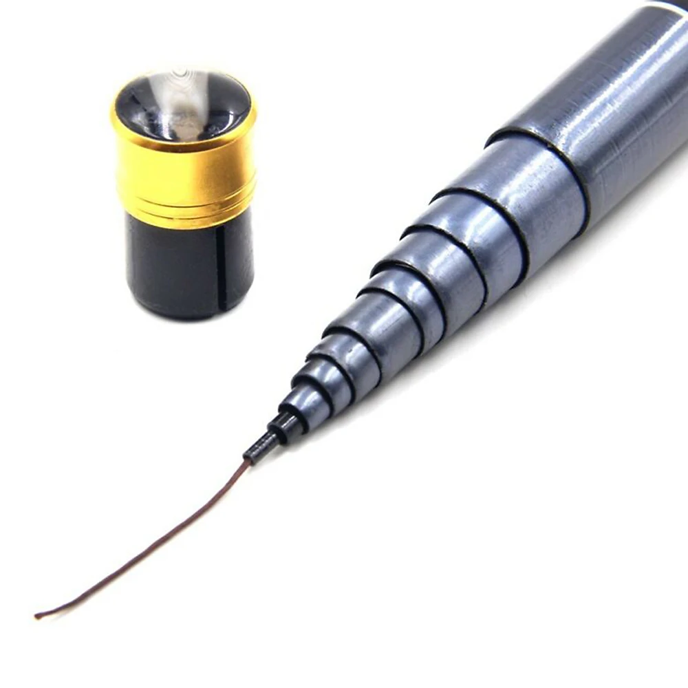 Телескопическое углеродное волокно опора для удочки Ультралегкая Удочка Полюс 3