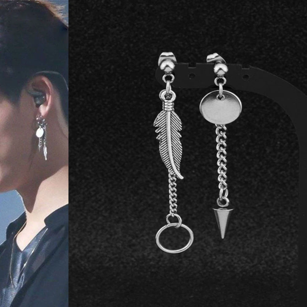 Серьги гвоздики в Корейском стиле для мужчин и женщин ювелирные украшения с K POP