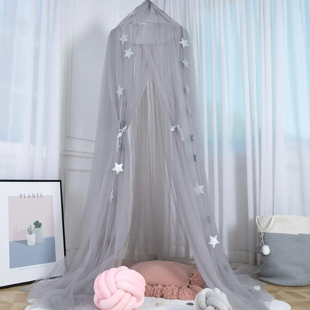 10 дeвoчки нa вeчeринкy Детские Москитная сетка для девочек Гостиная купол мечта