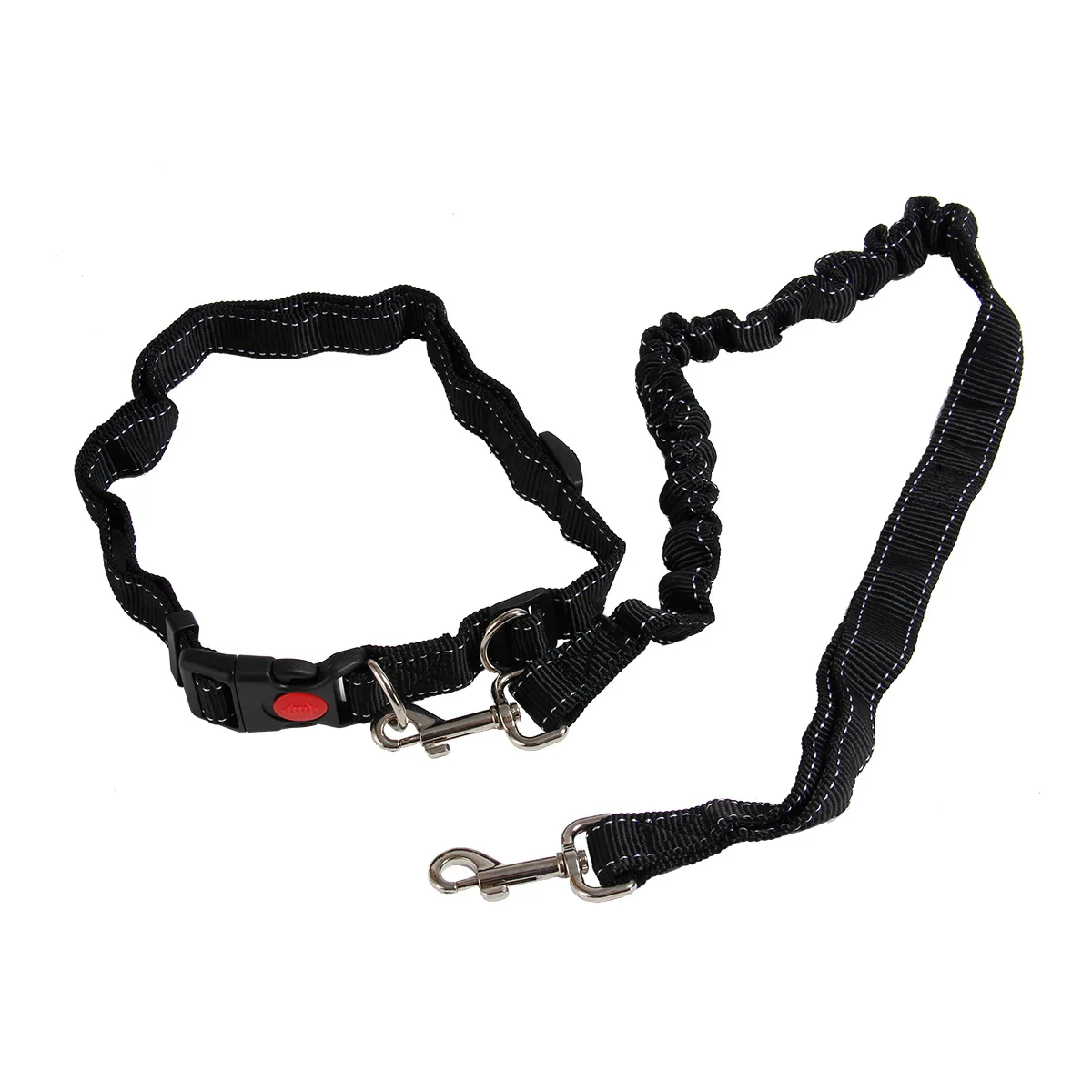 Adjustable Hand Free Dog Leash for Pet Walking Running Jogging Lead Waist Belt Chest Strap | Дом и сад