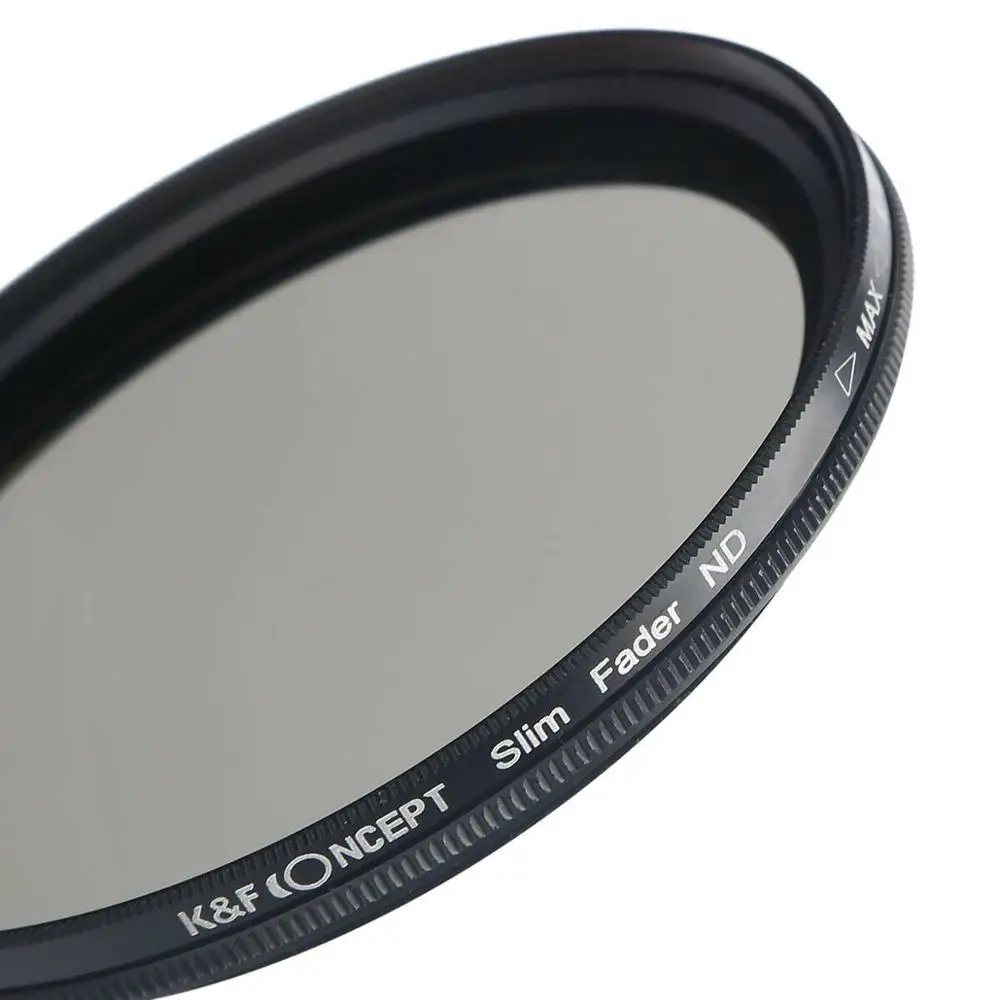 K & F Concept Filter 49/52/55/58/62/67/72/77/82mm variable UV MC нейтральная плотность ND 2 400 светоnd фильтр