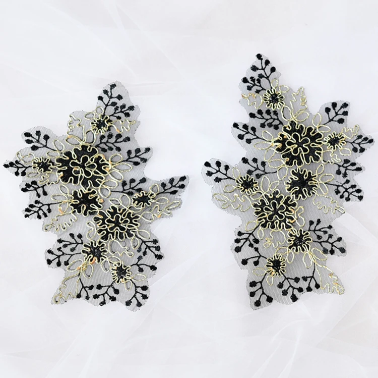 10 шт./лот вышитые автомобиль кости кординг кружева нашивки Аппликация DIY шитье