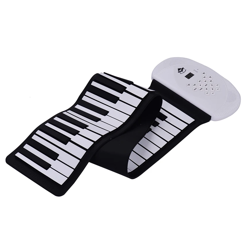 61 клавиша MIDI Roll Up фортепиано Электронная силиконовая клавиатура Встроенный