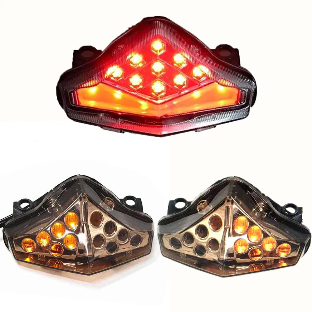 Светодиодная интегрированная задняя фара для мотоцикла задний фонарь