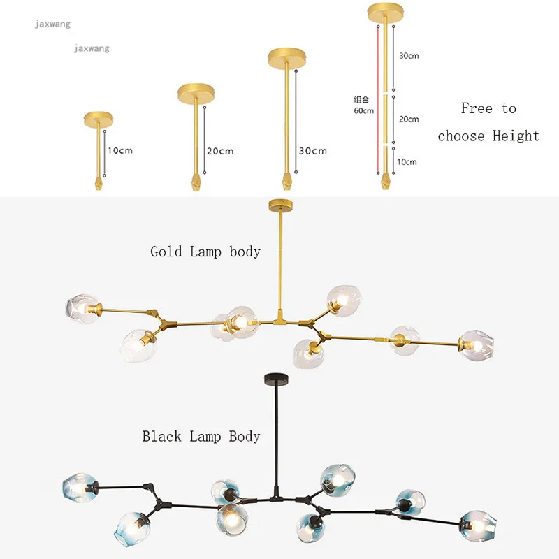 Modern Home Deco Pendant Lights Living Room Lighting Lustre Light Fixtures Glass Lamp Luxury Kitchen Accessories | Лампы и освещение