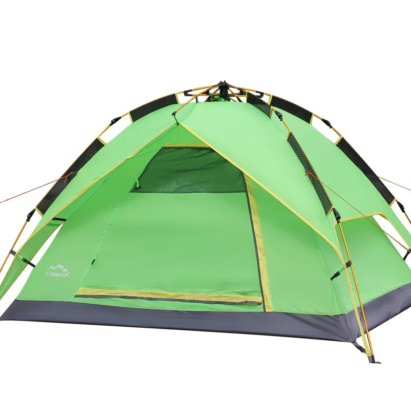 Палатка туристическая Ультралегкая двухслойная из алюминиевого сплава на 1 2 человек для отдыха открытом