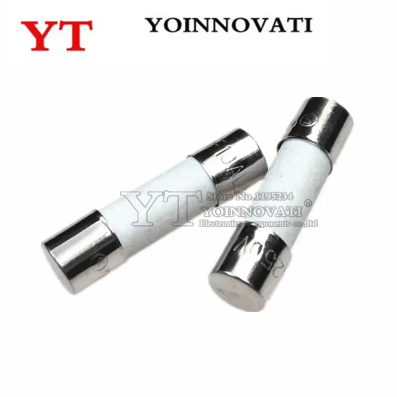 100 шт. керамический предохранитель 5*20 быстродействующий s F 0.5A 1A 1.5A 2A 2.5A 3A 3.15A 4A 5A 6A