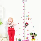 Наклейки с измерителем высоты для детской комнаты, 25 Х70 см, Дисней, Минни, Микки
