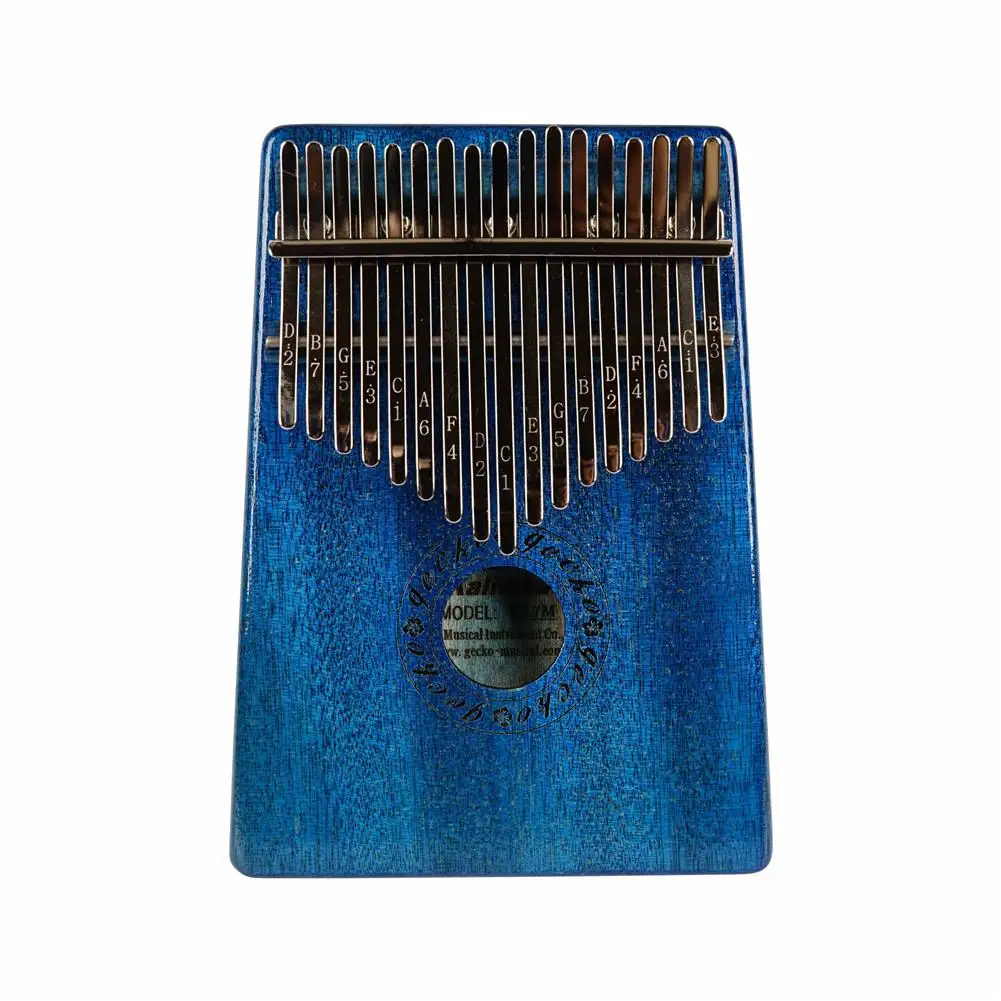 GECKO 17 клавиш Kalimba палец большой пианино красное дерево Mbira Keyborad инструмент с