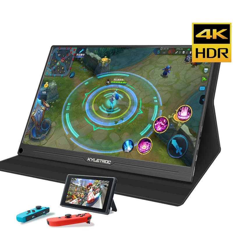 15 6 &quotпортативный монитор ПК 4K HD экран 1080p ips ЖК Дисплей HDMI type C USB для ноутбука