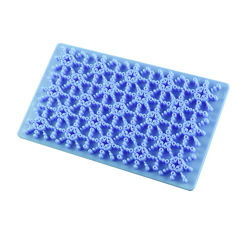 Свадебный цветок бисквит печенье силиконовые формы для помадки вязаный Печатный