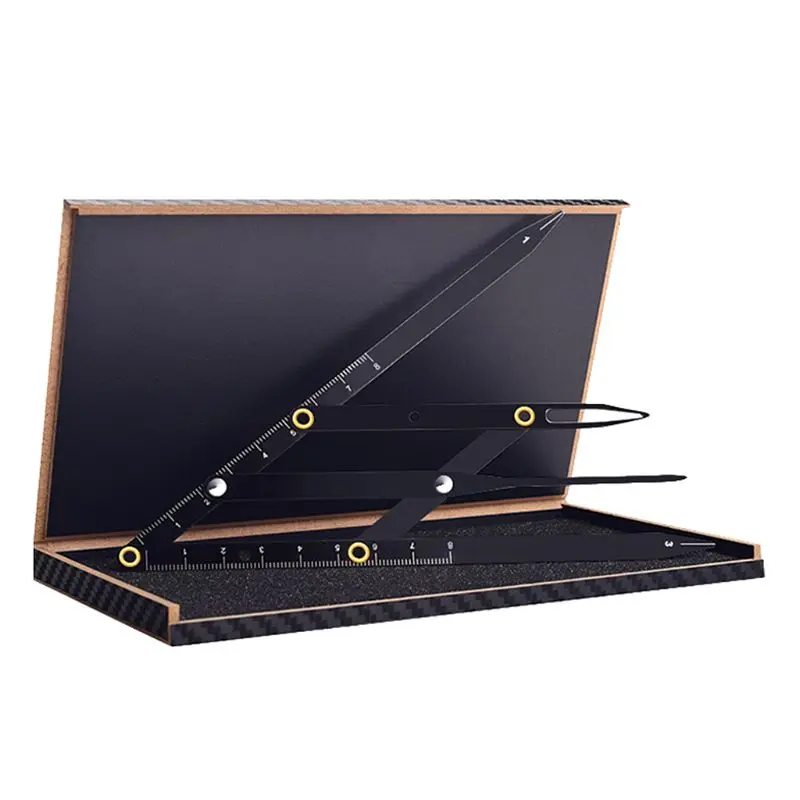 Штангенциркуль для бровей из нержавеющей стали Золотое соотношение делитель