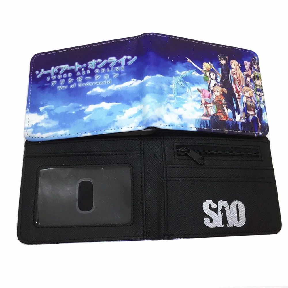 

Кошелек из искусственной кожи с изображением меча из аниме «онлайн»