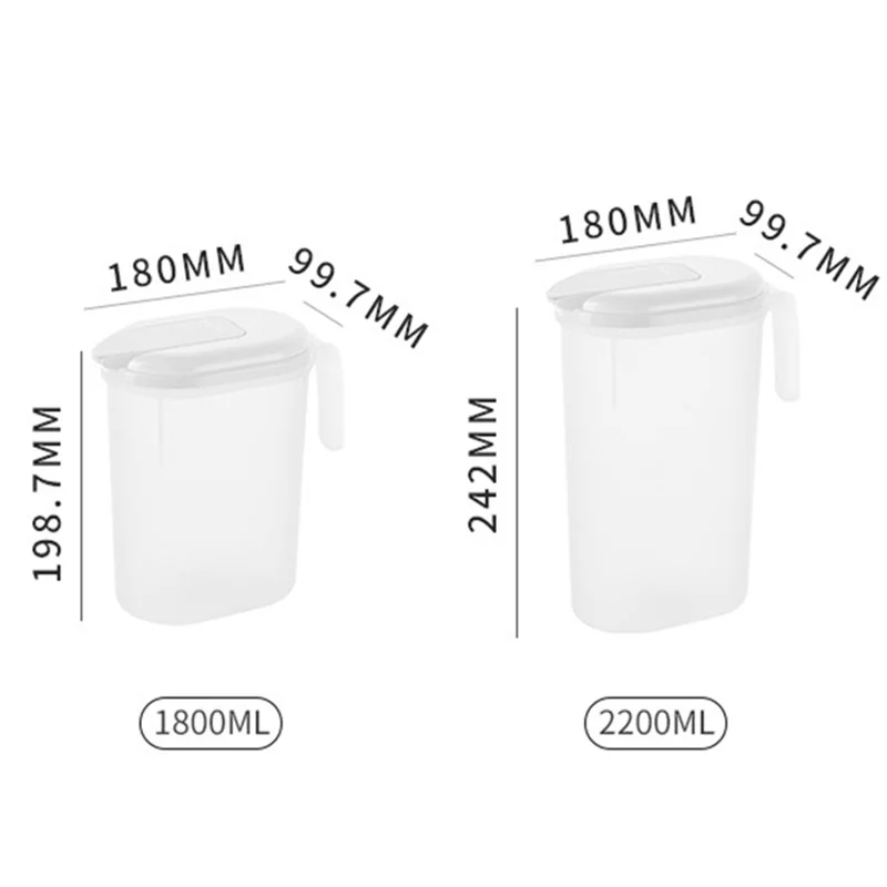 Plastic Carafe Stove Top Safe Heat Resistent Large Pitcher Kettle Hot and Iced Tea Water Juice Beverage WXV Sale | Дом и сад