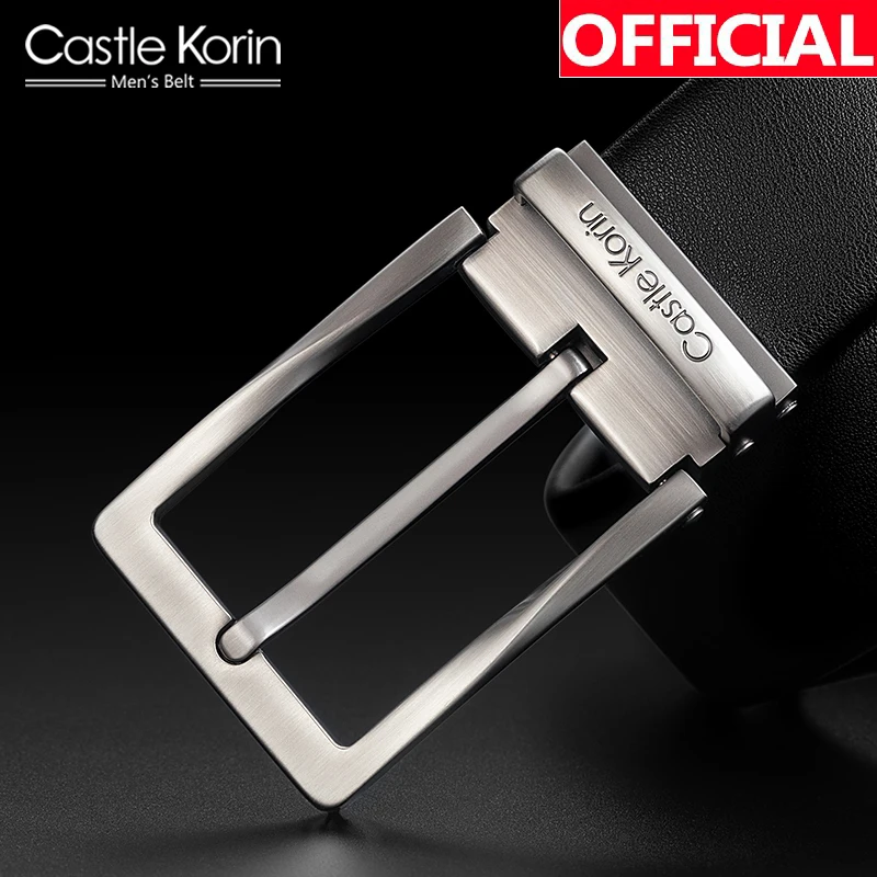 

New fashion classic retro pin buckle men's belt high quality cowhide men's belt/01007