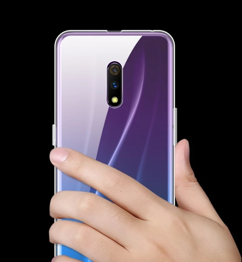 Для OPPO Realme X Lite 3 Pro 1 мягкий ТПУ чехол Силиконовый противоударный с защитой от