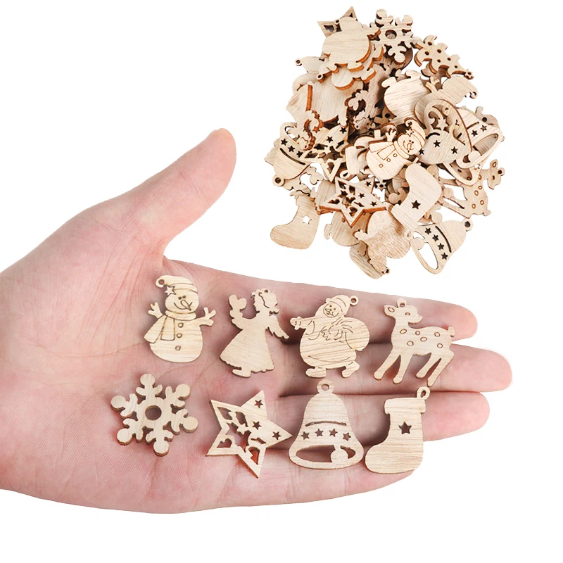 101% высококачественное красивое деревянное подвесное украшение для