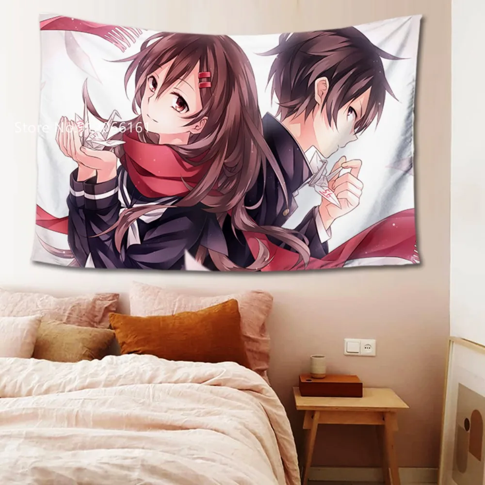 

Kagerou Project Wall Hanging Japan Anime Wall Tapestry For Children Teen Wall Carpet For Bedroom Living Room Wall Carpet Decor
