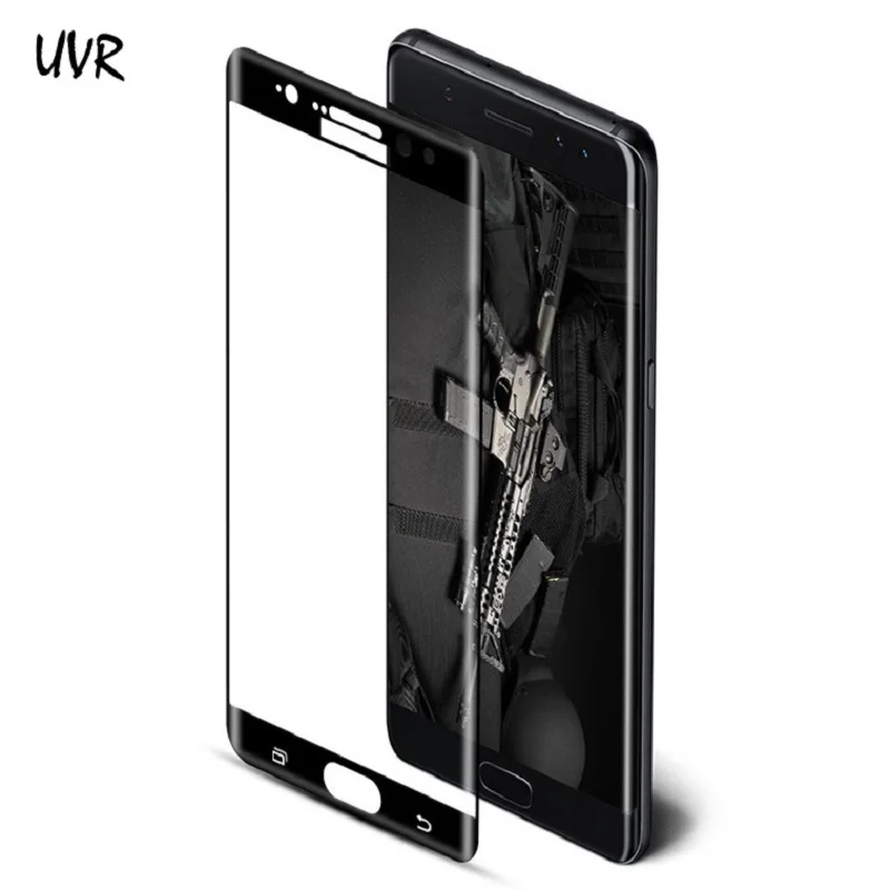 Uvr для Samsung Galaxy Note fe вентилятор edition 3D изогнутые полный охват закаленное Стекло