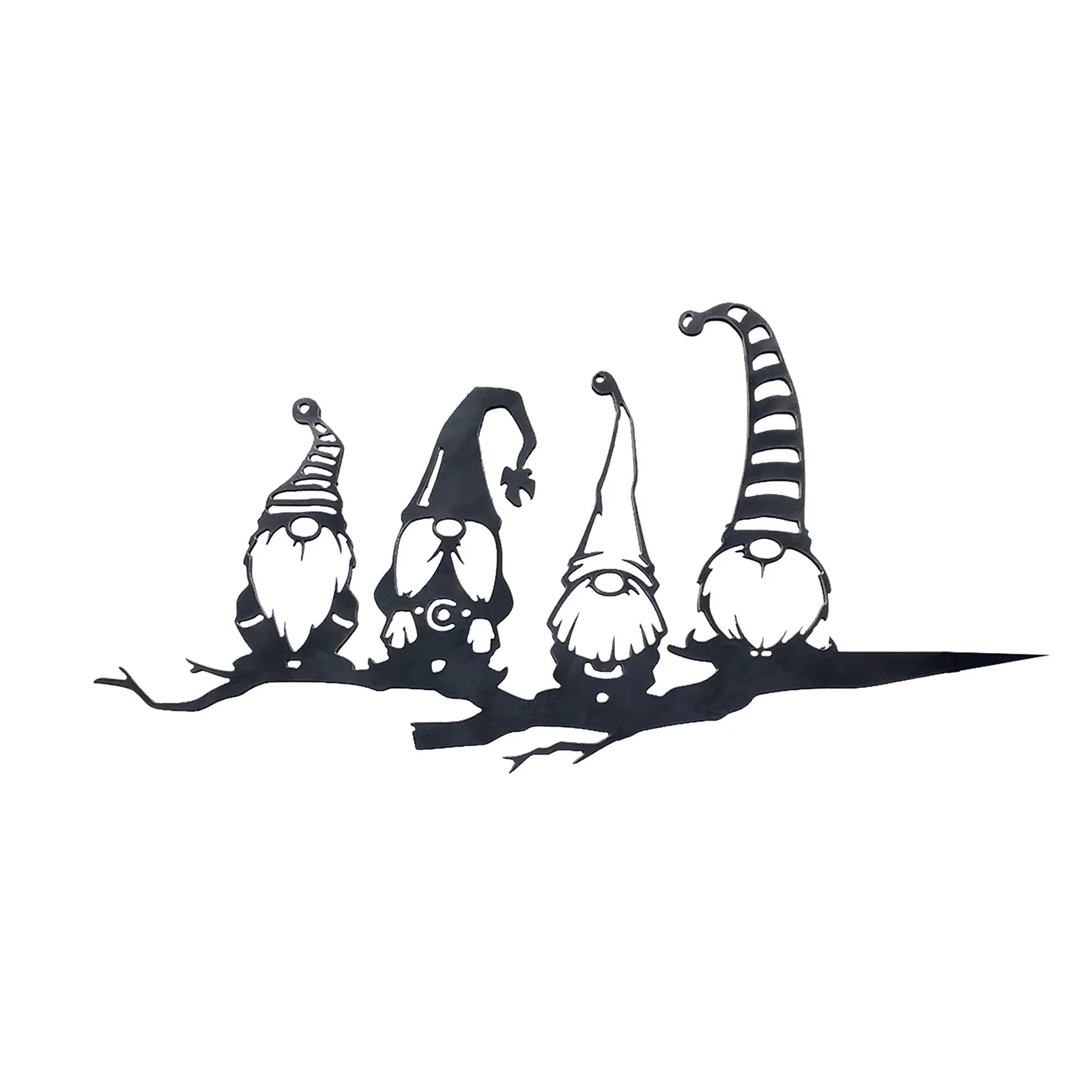 

Steel Branch Gnomes Decoration Metal Tree Art Metal Gnomes Garden Steel Silver Garden Gnome Decoration Metal Qw