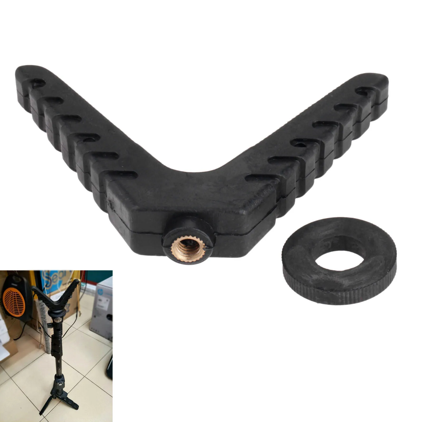 Тактический Принадлежности для охоты стрельбой стойка палка V хомут стреляния