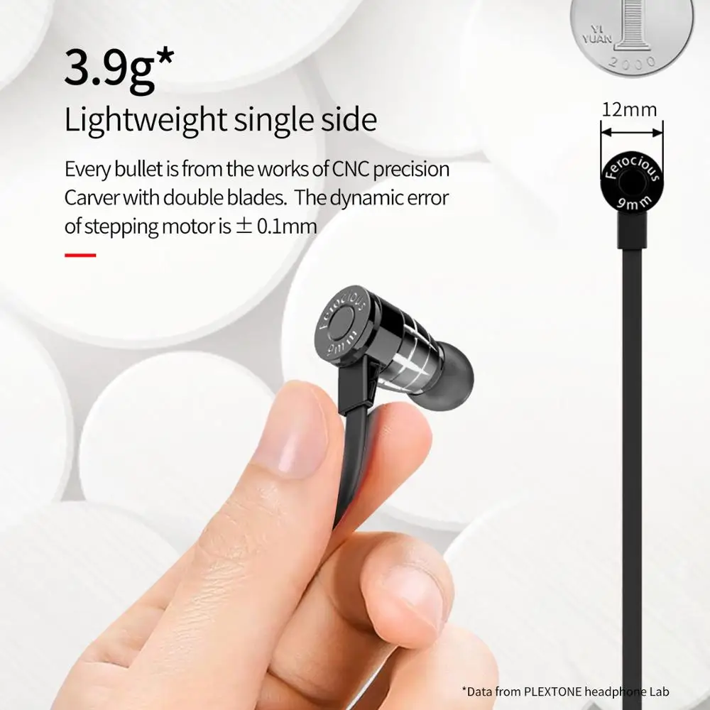 PLEXTONE G25 Игровые наушники 3 5 мм в ухо Проводная гарнитура с микрофоном стерео для