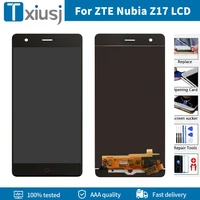 5 5 for zte nubia z17 lcd display touch screen digitizer assemble replacement for zte nubia z17 nx563j display nx563j lcd