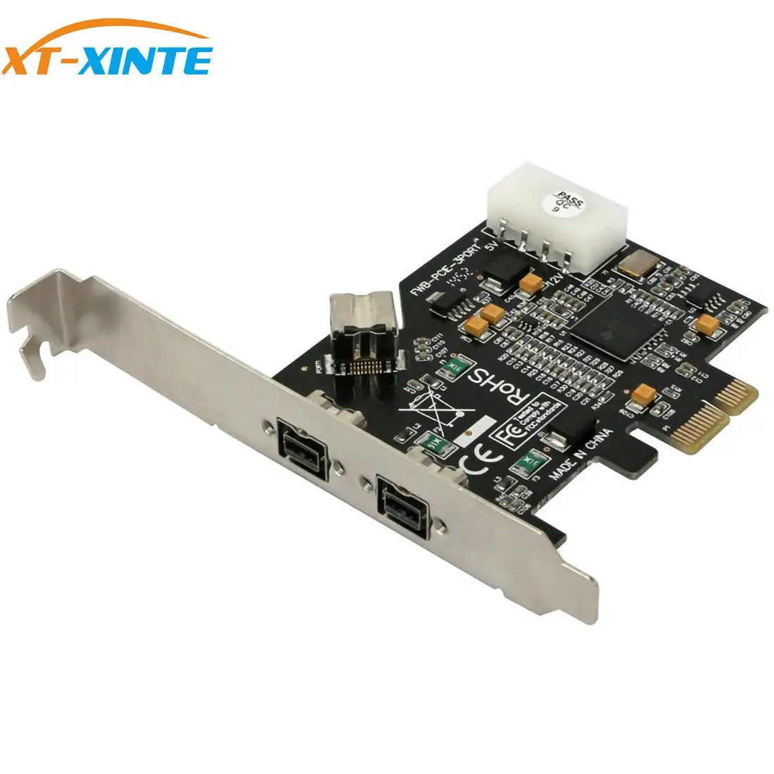 Устройство видеозахвата для цифровой камеры версии 1394B 2 + 1 PCI Express E x1 на 3 порта