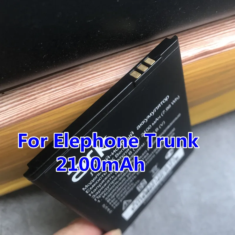 

Аккумулятор 2100 мА ч, высокое качество, для смартфонов Elephone Trunk 5 дюймов HD MSM8916 Quad Core Android 5,1
