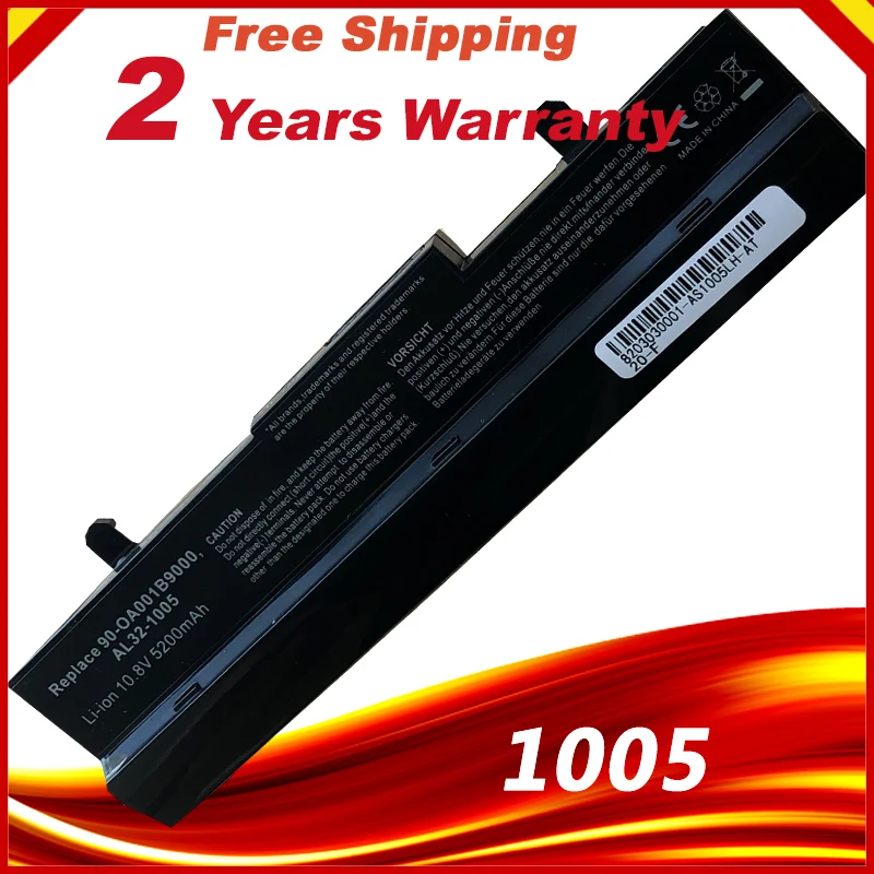 Новый 5200 мА/ч A32-1015 Gen батарея для ноутбука Asus EEE PC 1015 1015P 1015PE 1016 1016p бесплатная