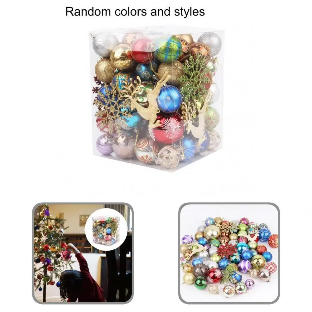 

Christmas Decor Pendant Multi-style Plastic Adorable Christmas Hanging Decor Xmas Tree Pendant Christmas Hanging Decor