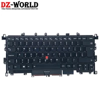 new original slovakian backlit keyboard for lenovo thinkpad x1 yoga 1st laptop 00jt882 01aw921