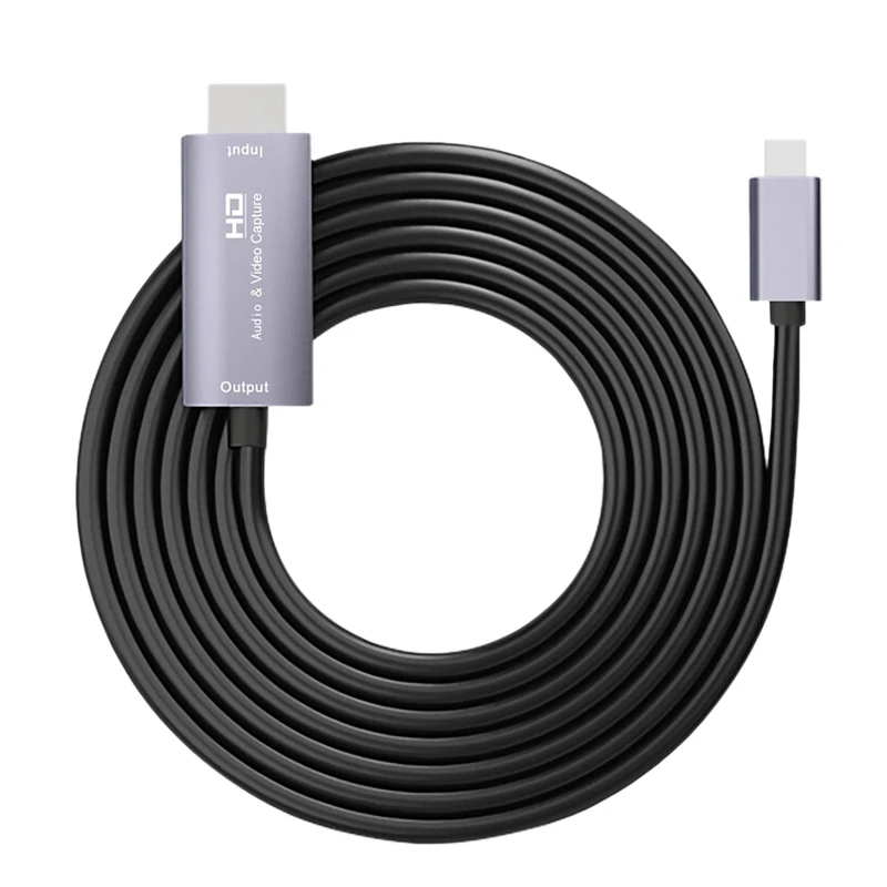 

Z36A Usb Type-C Hd FreqUency Video CaptUre Card Game Live CaptUre Obs Software with Cable 2 Meters