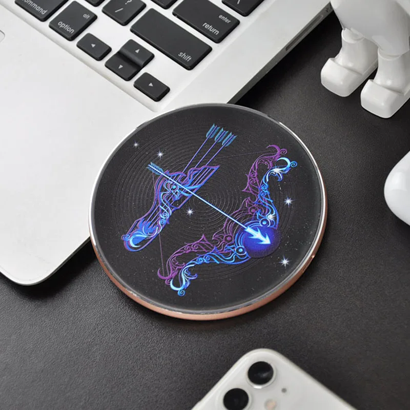 Беспроводное зарядное устройство для телефона 12 созвездий Телец - Цена: 916.82