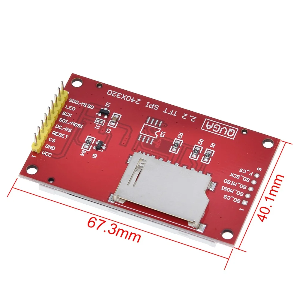 Умная электроника 2 дюйма 240*320 точек SPI TFT ЖК последовательный порт модуль дисплея