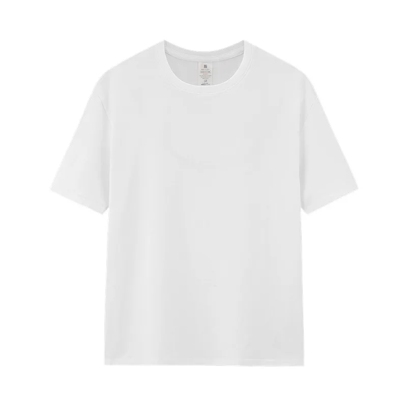 

Cotton summer round neck loose t-shirt short-sleeved T-shirt men PD20