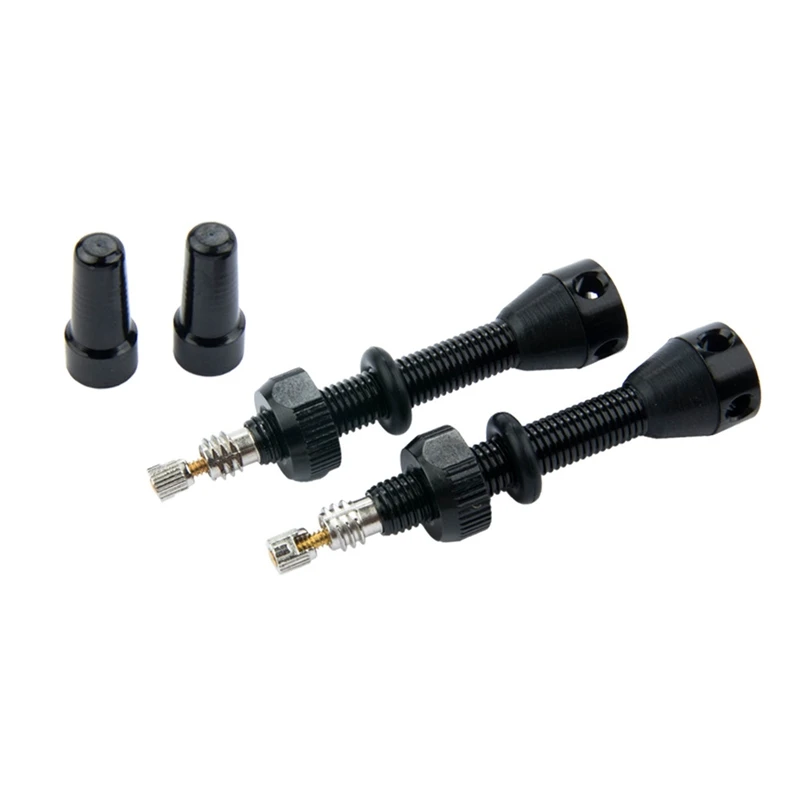 

4Pcs 40mm Tubeless Air Valve for Road Bike & MTB Tubeless Valve Stem