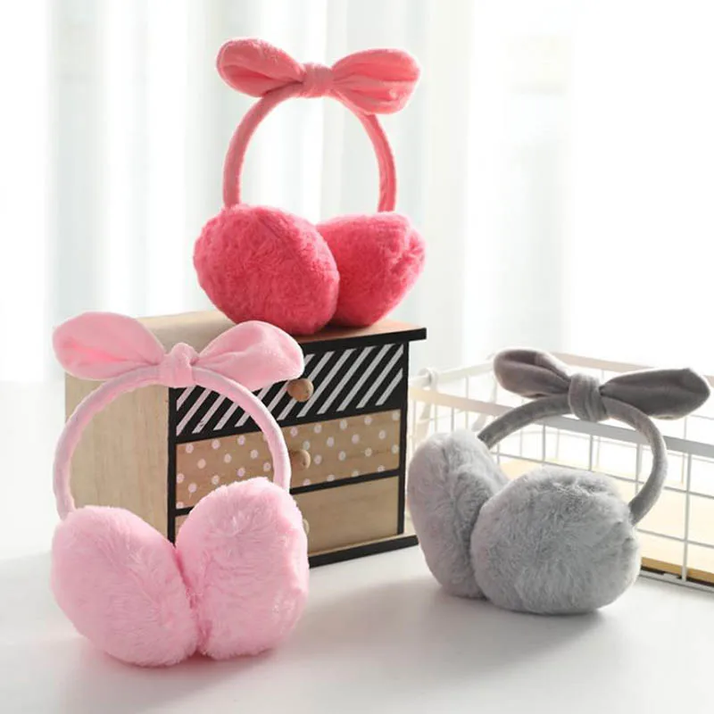 Calymel зима осень теплые наушники из искусственного меха милые кошачьи ушки