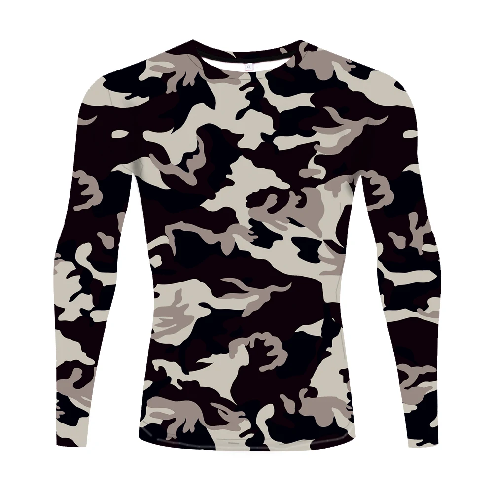 

2020 Fashion Men's 3D Long Sleeve T Shirt 3D Printed Dazzle colour Long Sleeve Street Cool Clothe Men's Outdoor Casual T Shirt