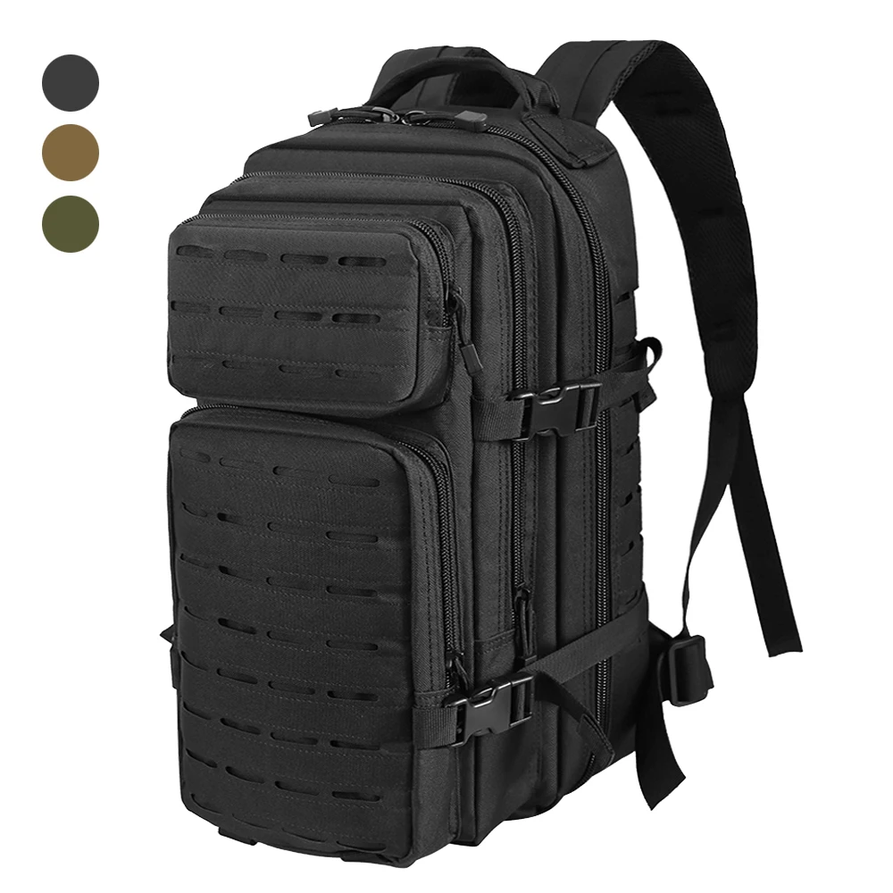 

30L Tactical Backpack Assault Bag 1000D Outdoor Climbing Rucksacks Camping Hiking Trekking Bag Waterproof Hunting Daypack