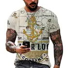 Летняя Новинка, мужские футболки с 3D принтом, шикарная и красивая Мужская дышащая уличная одежда из полиэстера с коротким рукавом