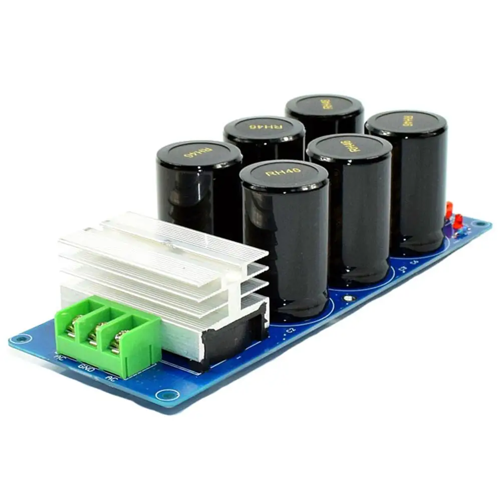 50A 6*10000UF 50V +/-двойной выпрямительный фильтр питания плата YJ | Электроника