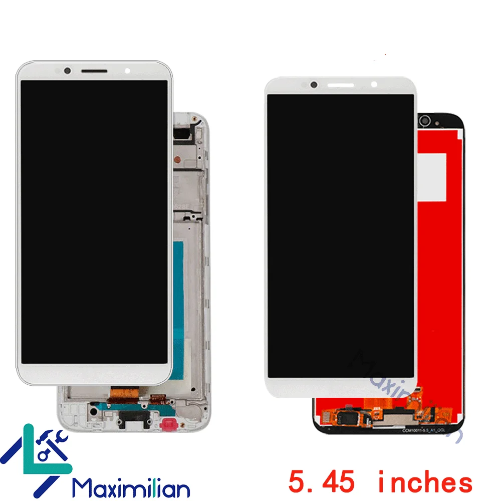 2018 Новый 5 45 дюймов для Huawei Y5 prime ЖК дисплей кодирующий преобразователь сенсорного