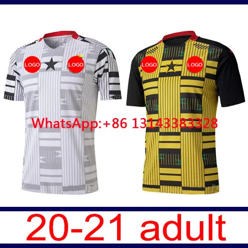 

20-21 Free shipping Ghana adult 2020 2021 Best quality Top Best custom shirt
