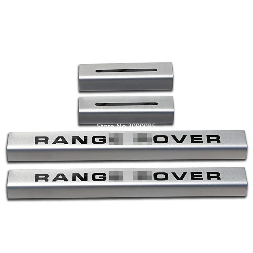 4 шт. накладки на пороги из нержавеющей стали для Land Range Rover Sport 2014 2015 2016 2017 2018 |