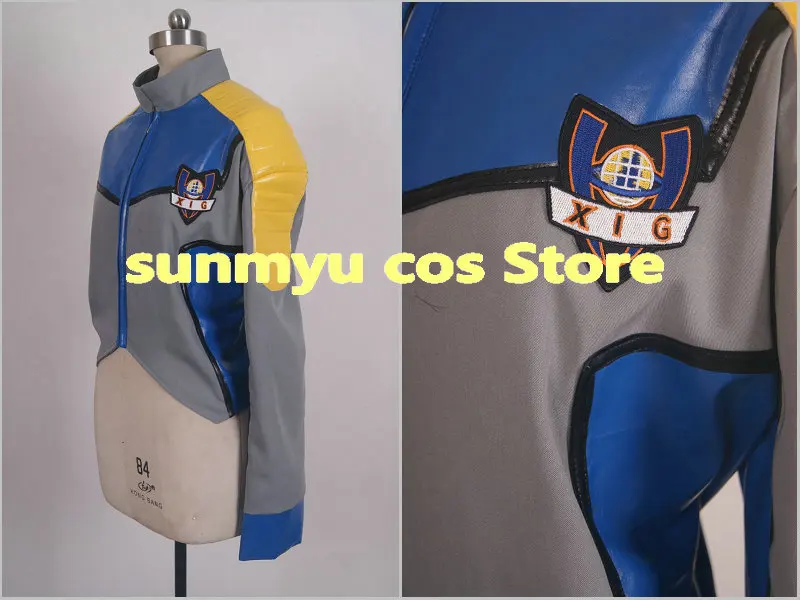 

Customize,Free Shipping! XIG Agent from Ultraman Gaia Jacket Cosplay Costume,Custom Size Clothes Halloween Wholesale