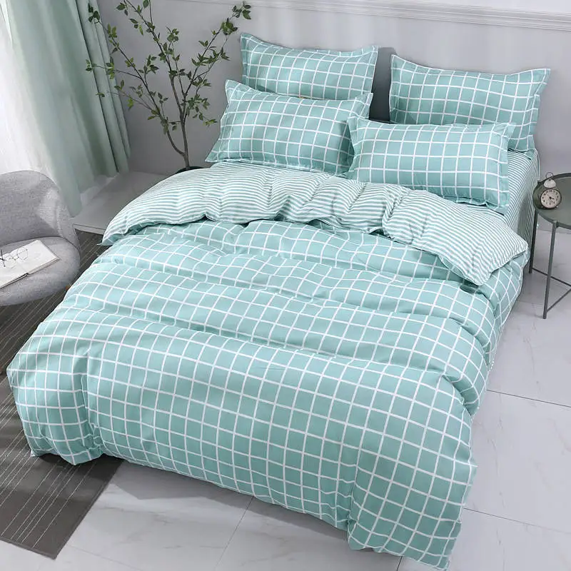 Геометрические 4 предмета для девочки мальчика ребёнка Комплект постельного