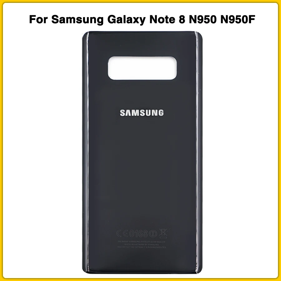 Новый Note8 чехол для задней части телефона samsung Galaxy Note 8 N950 N950F задняя панель с