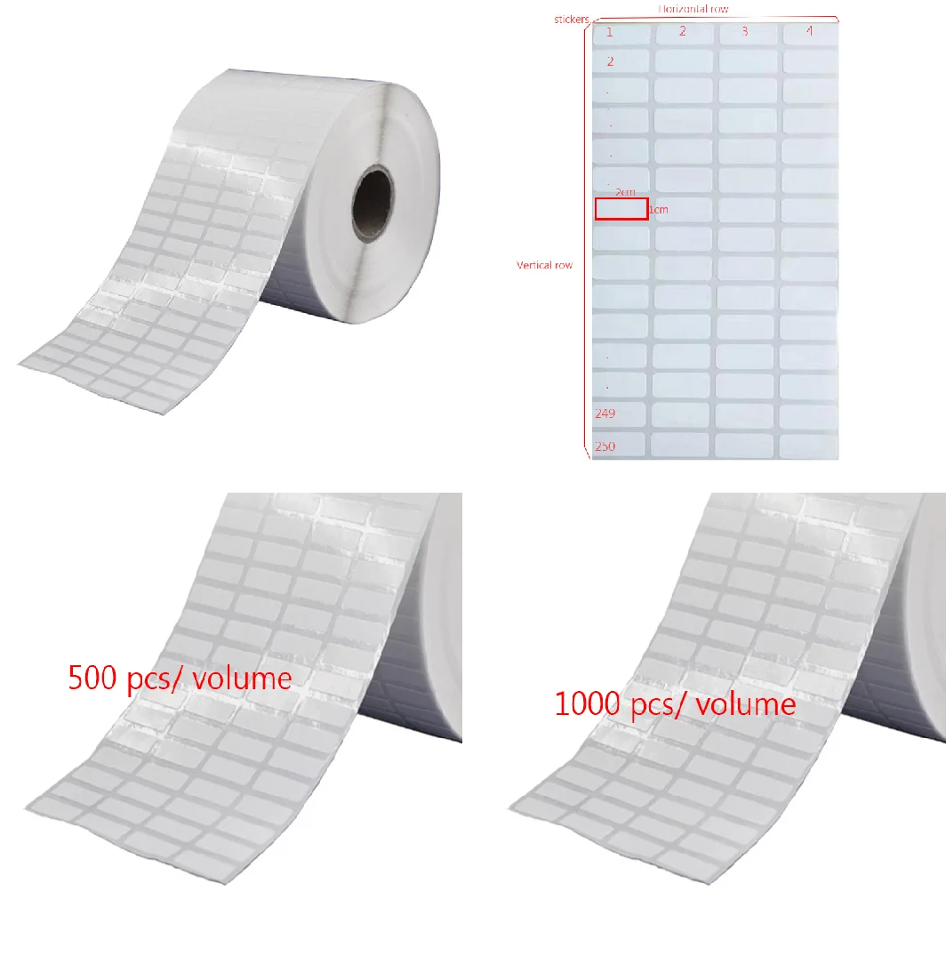 500 шт/1000 шт объемные наклейки новая Алмазная классификация хранение различение