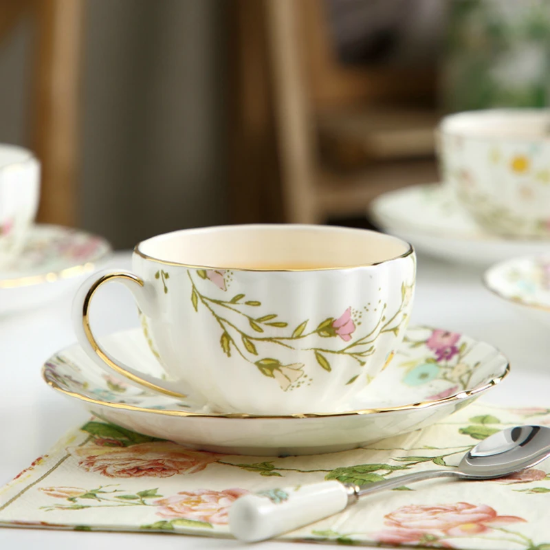 NoEnName_Null забавная креативная Скандинавская фарфоровая чашка и блюдца